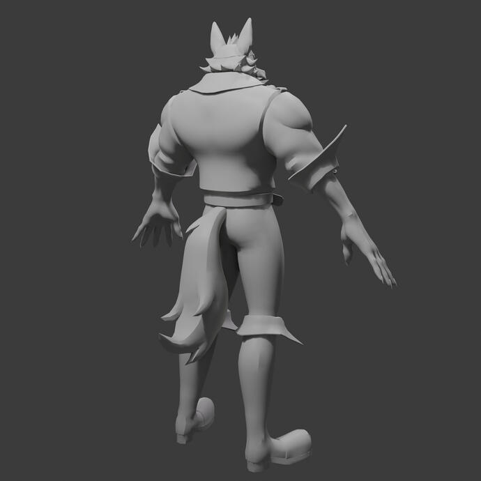 Drifter Wolf (back)